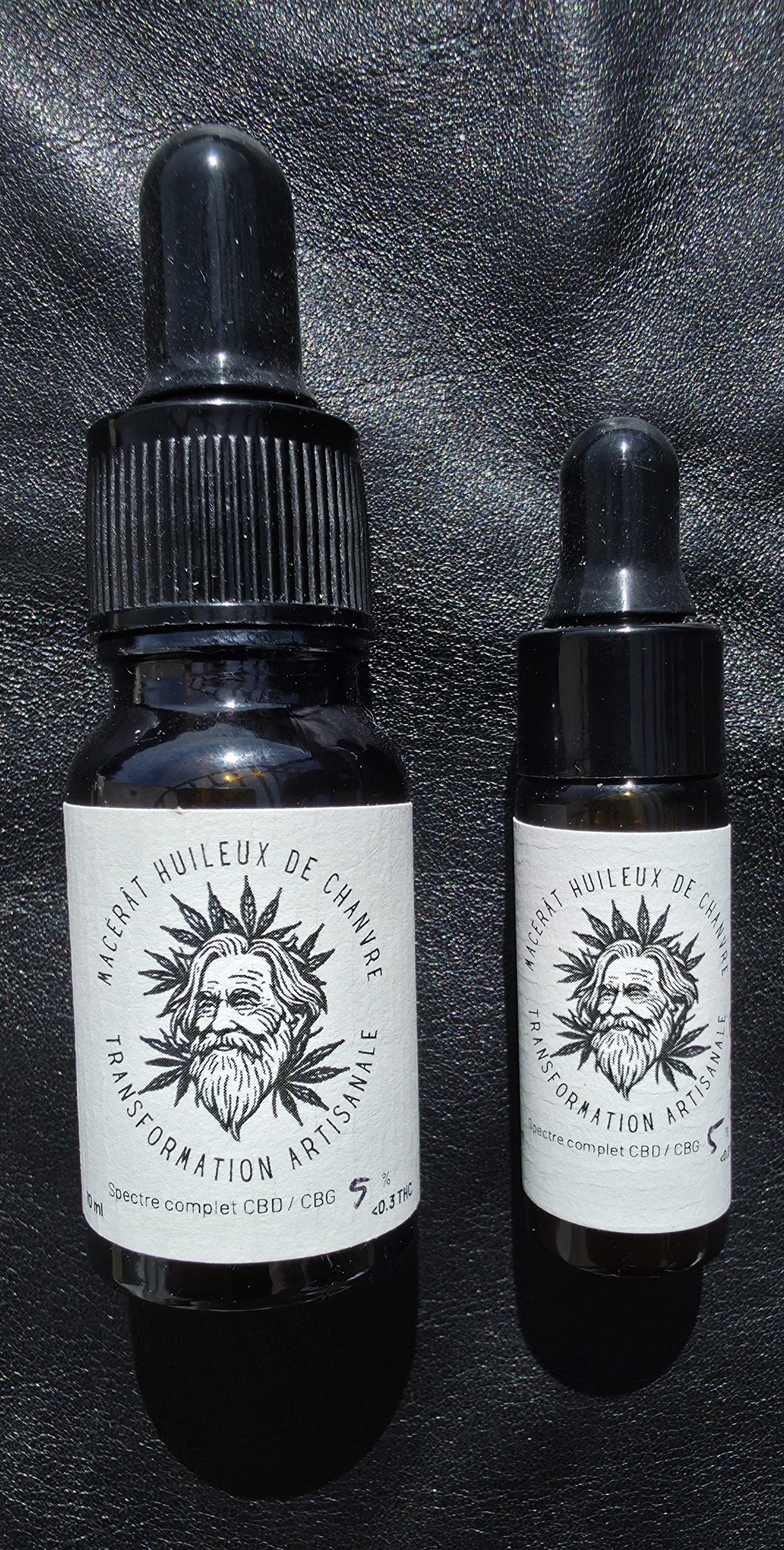 Macérat Huileux | CBD & CBG | Spectre complet